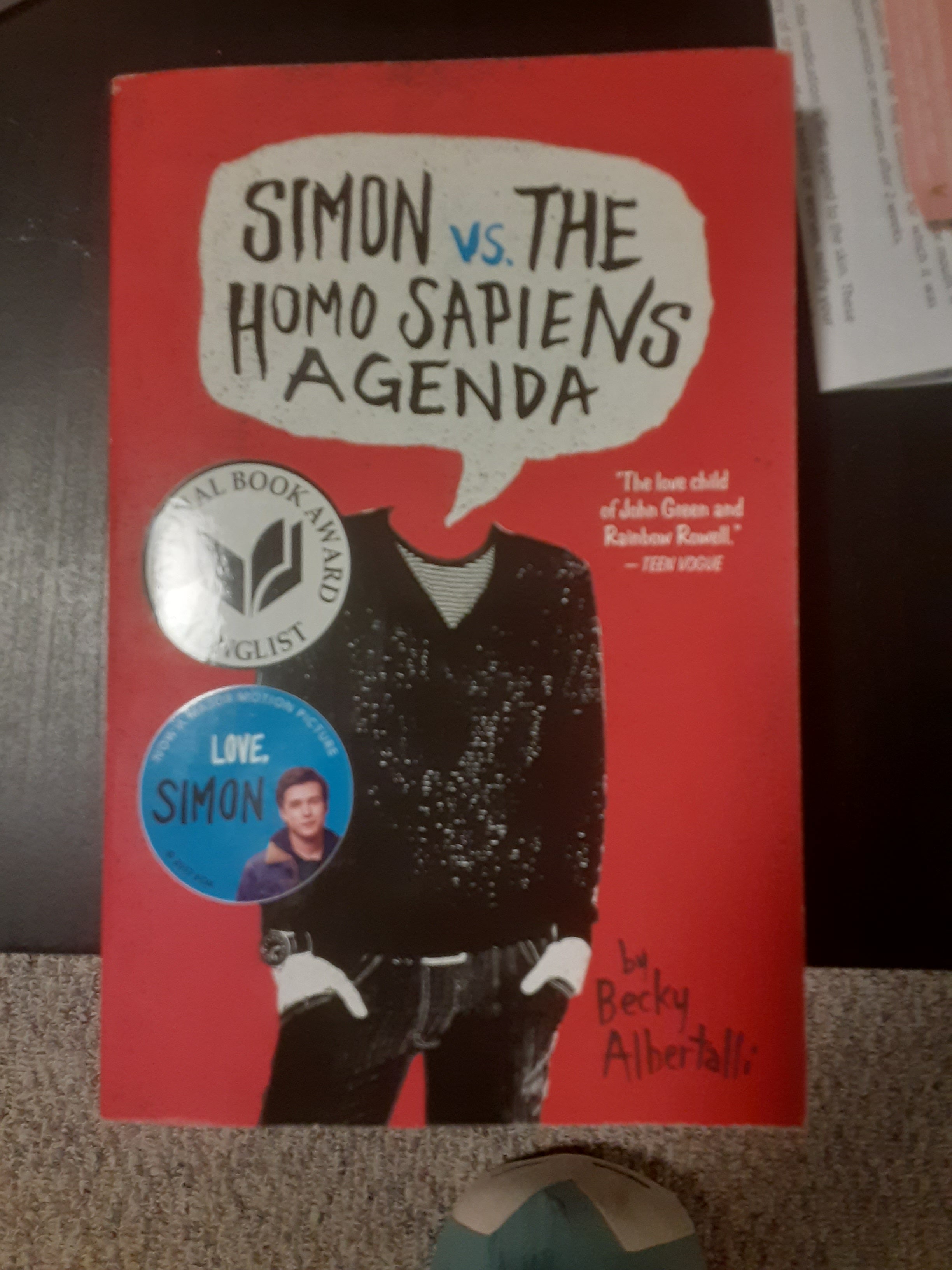 Simon Vs the Homosapiens Agenda(*Tara's Pick)